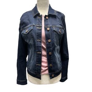 JORDACHE Classic Denim Trucker Jacket M